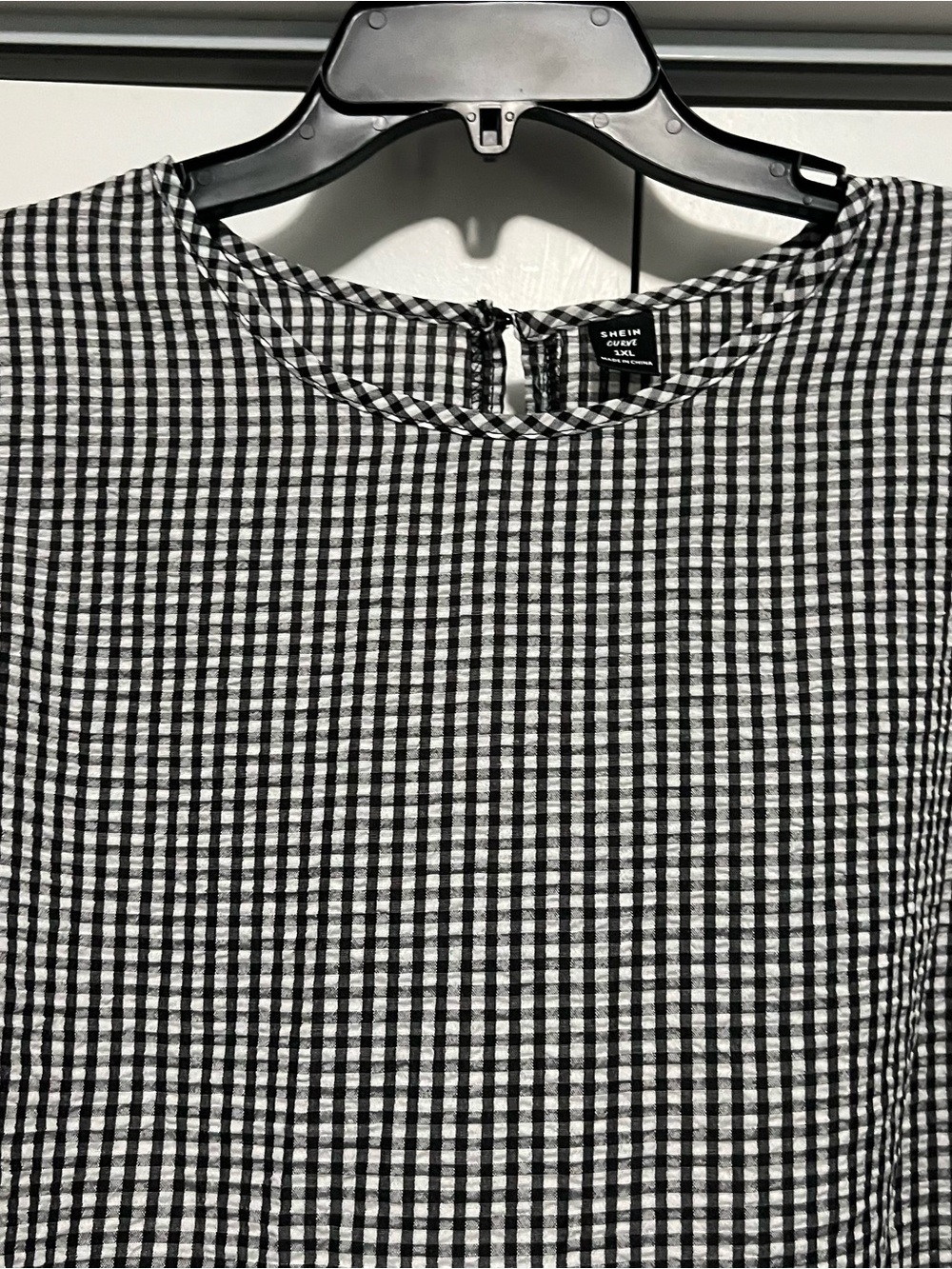 Shein Gingham Ruffle Mini Dress - Picture 4 of 7